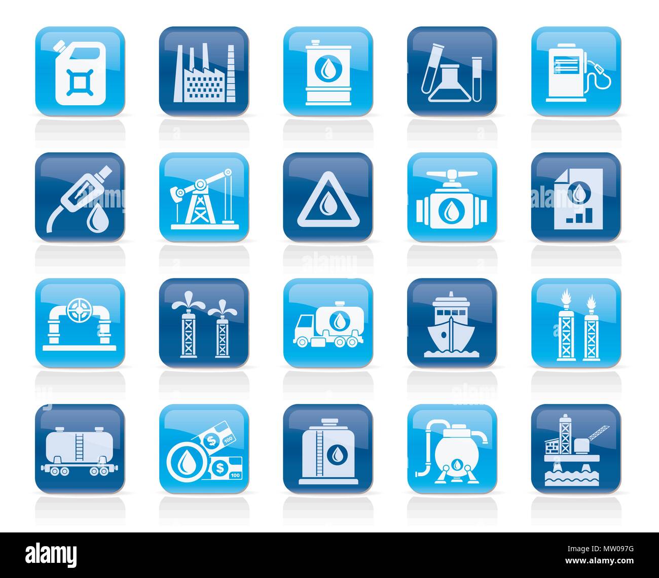 Oil probe Stock Vector Images - Alamy