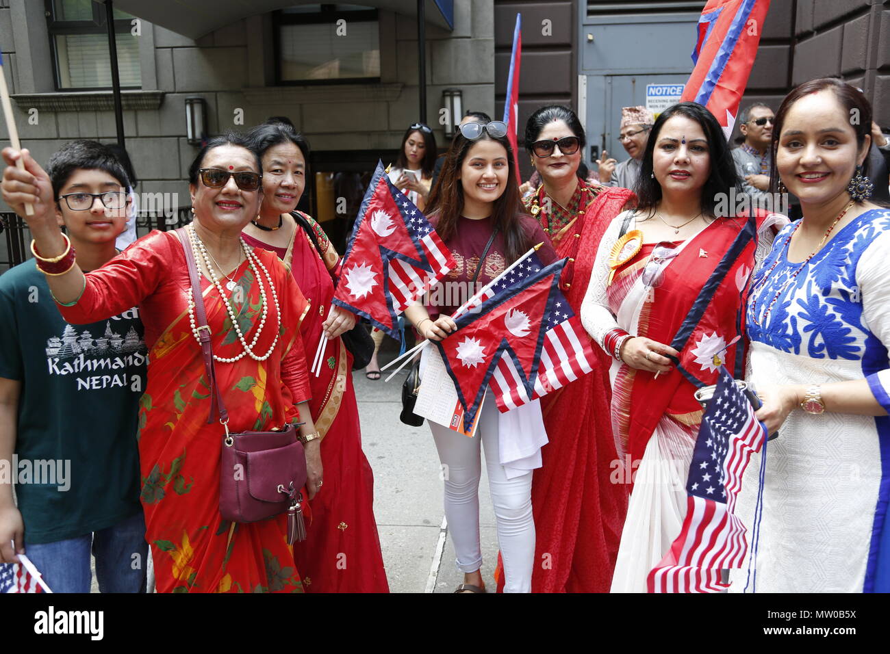 Nepal Day Parade 2018 in New York City Stock Photo Alamy