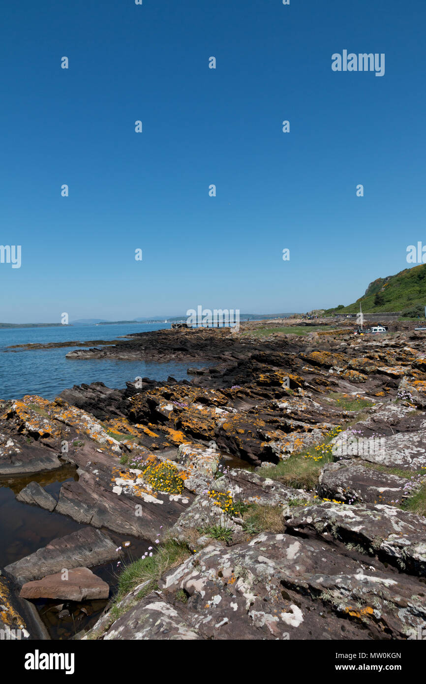 West Kilbride Scotland set 2 Stock Photo Alamy