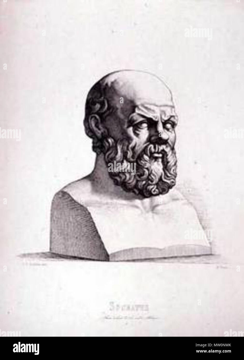 English: Portrait of Socrates, B. Barloccini Català: Retrat de Sòcrates ...