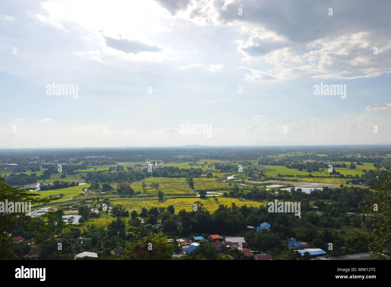 Up Country landscape of Thailand upcountry Stock Photo - Alamy