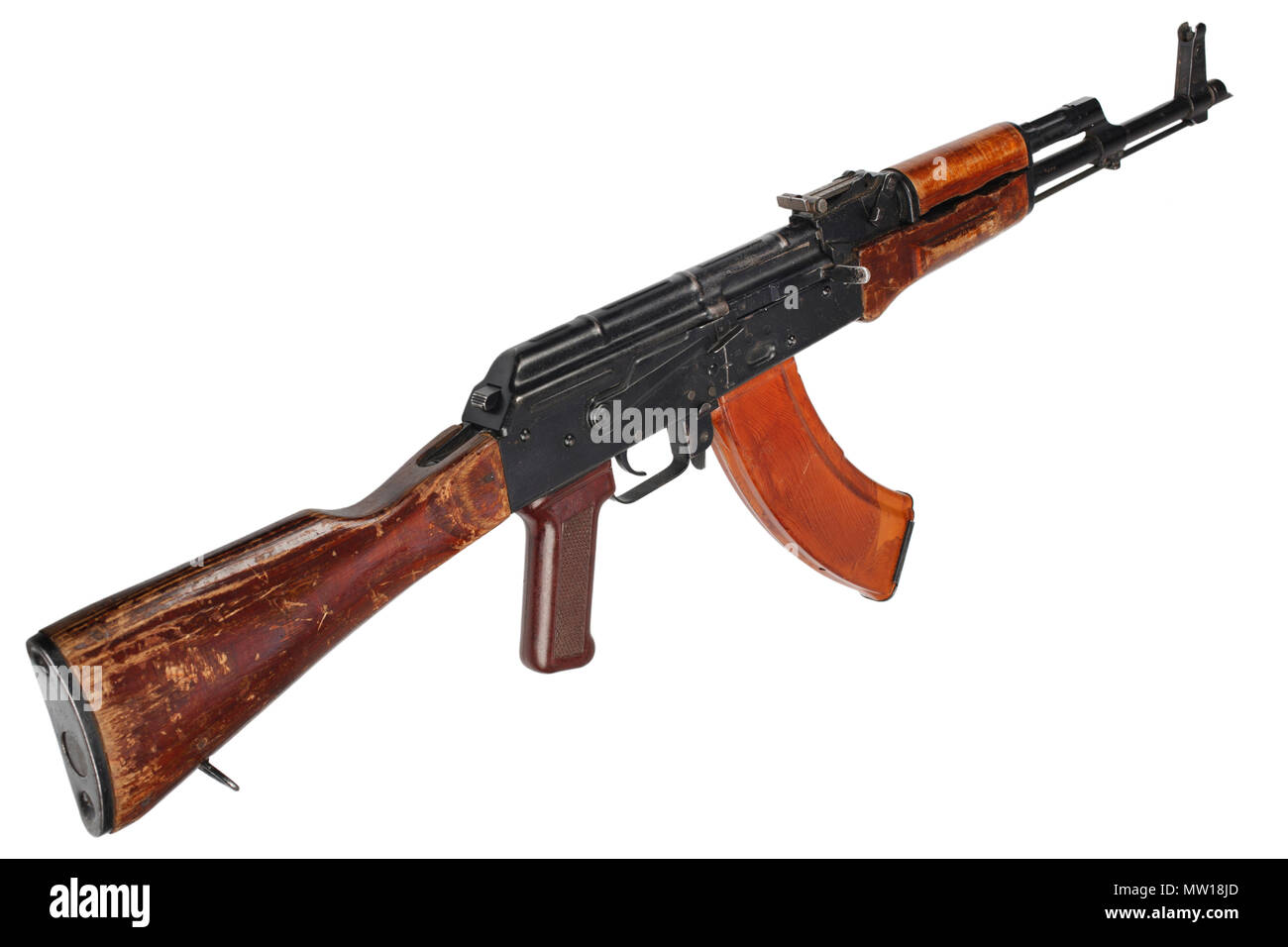AK - 47 (AKM) assault rifle Stock Photo