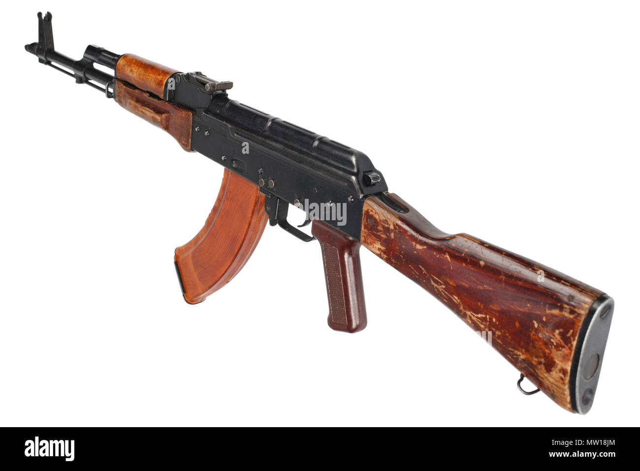 AK - 47 (AKM) assault rifle Stock Photo