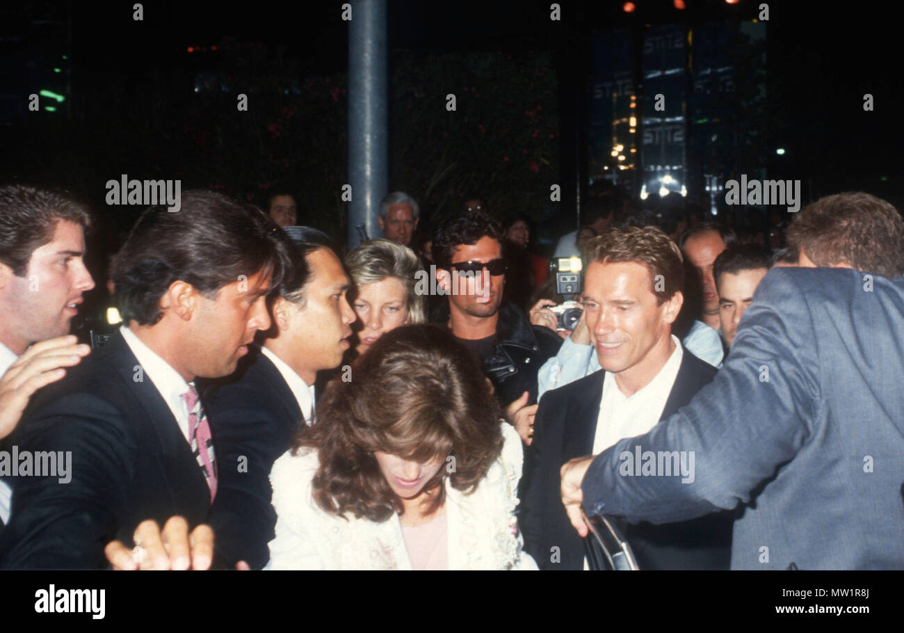 LOS ANGELES, CA - JULY 1: (L-R) Maria Shriver and Actor Arnold