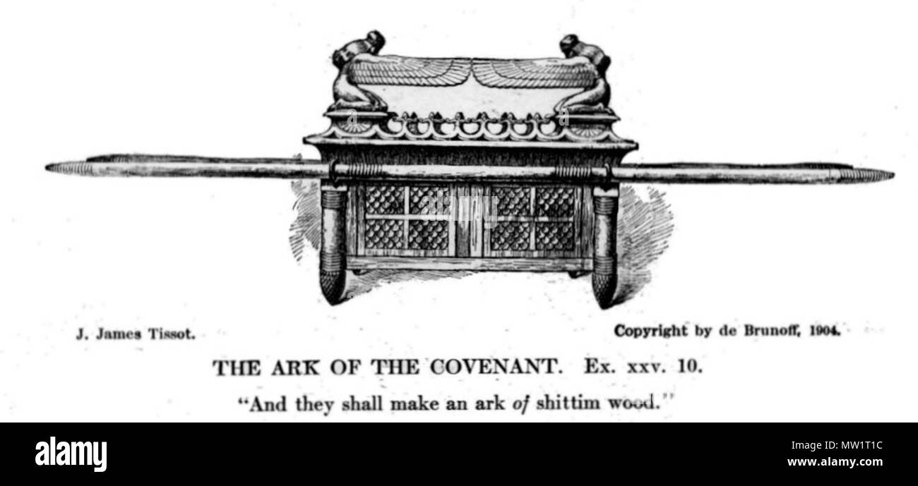 . The Ark of the Covenant . 1904. J. James Tissot 607 Tissark Stock Photo