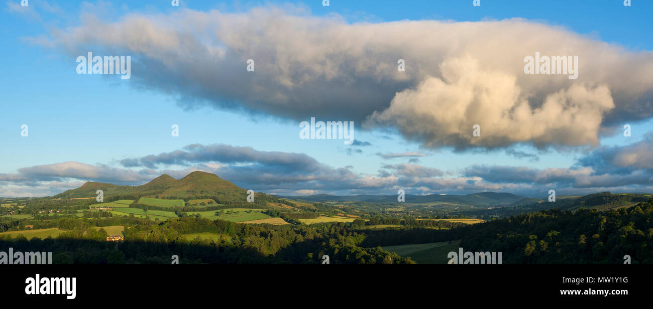 Overlooking the valley of the river tweed hi-res stock photography and ...