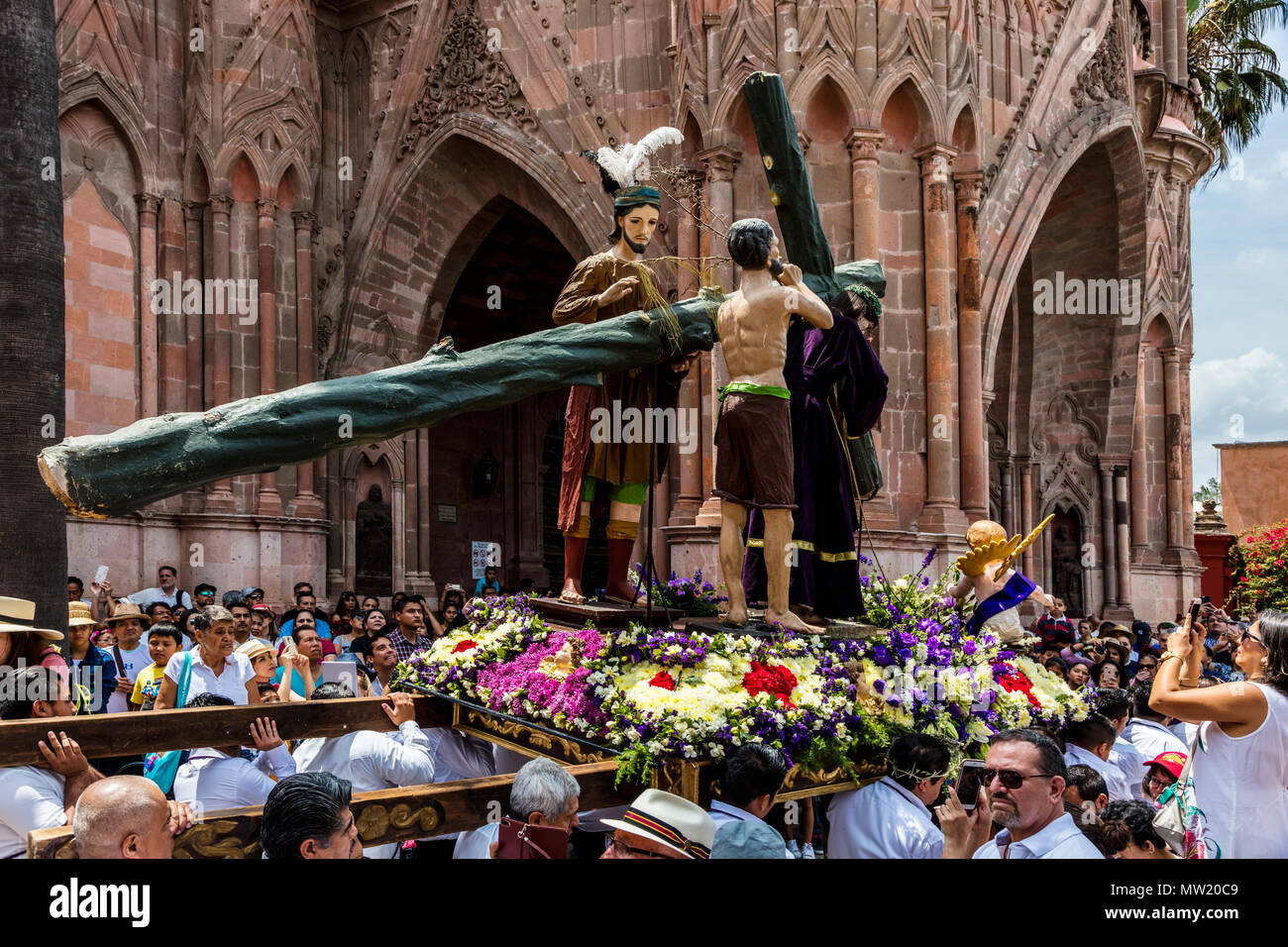 Traditional mexican cross catholic church hi-res stock photography and  images - Alamy