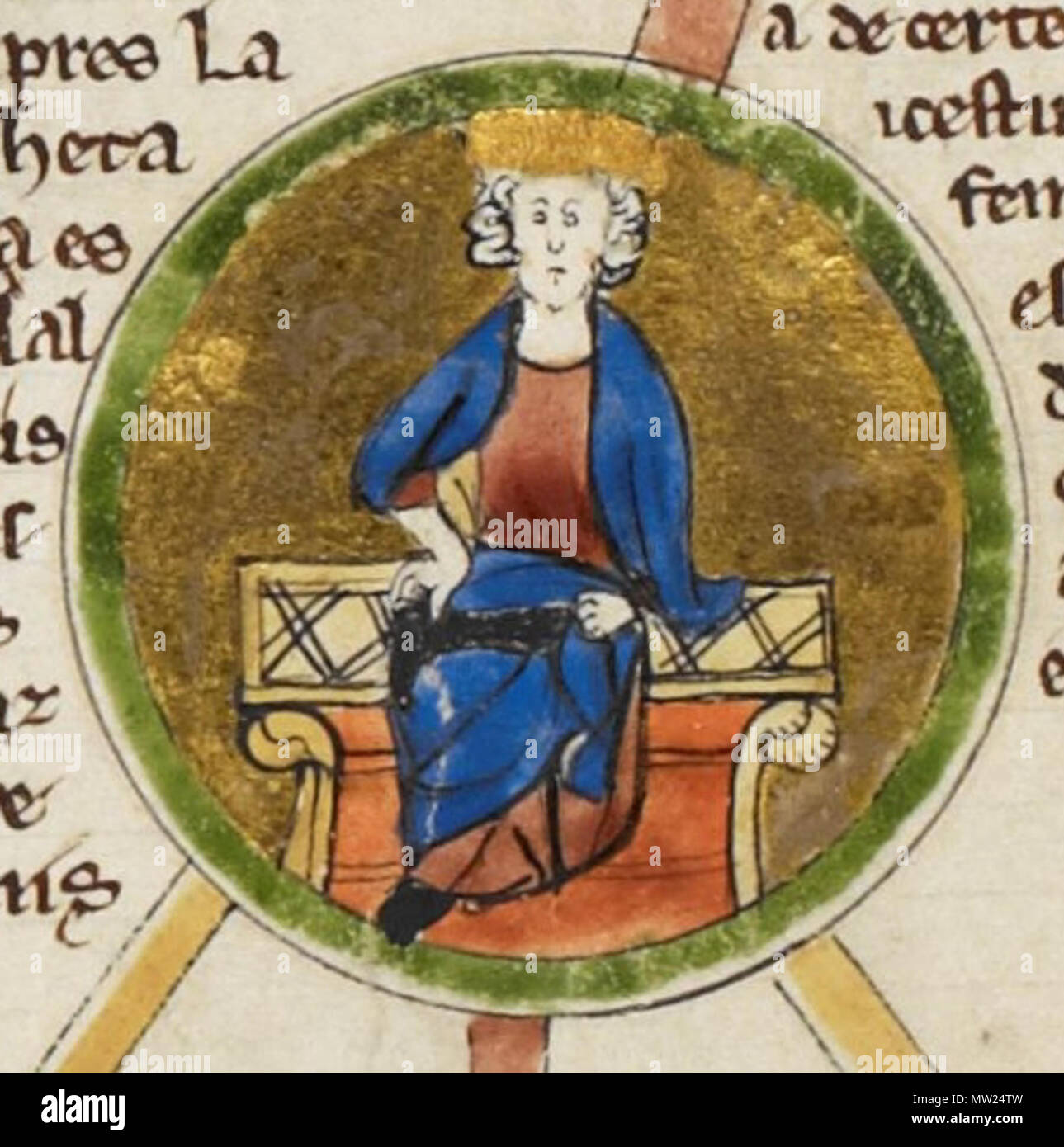 663 Æthelred the Unready MS Royal 14 B V Stock Photo Alamy