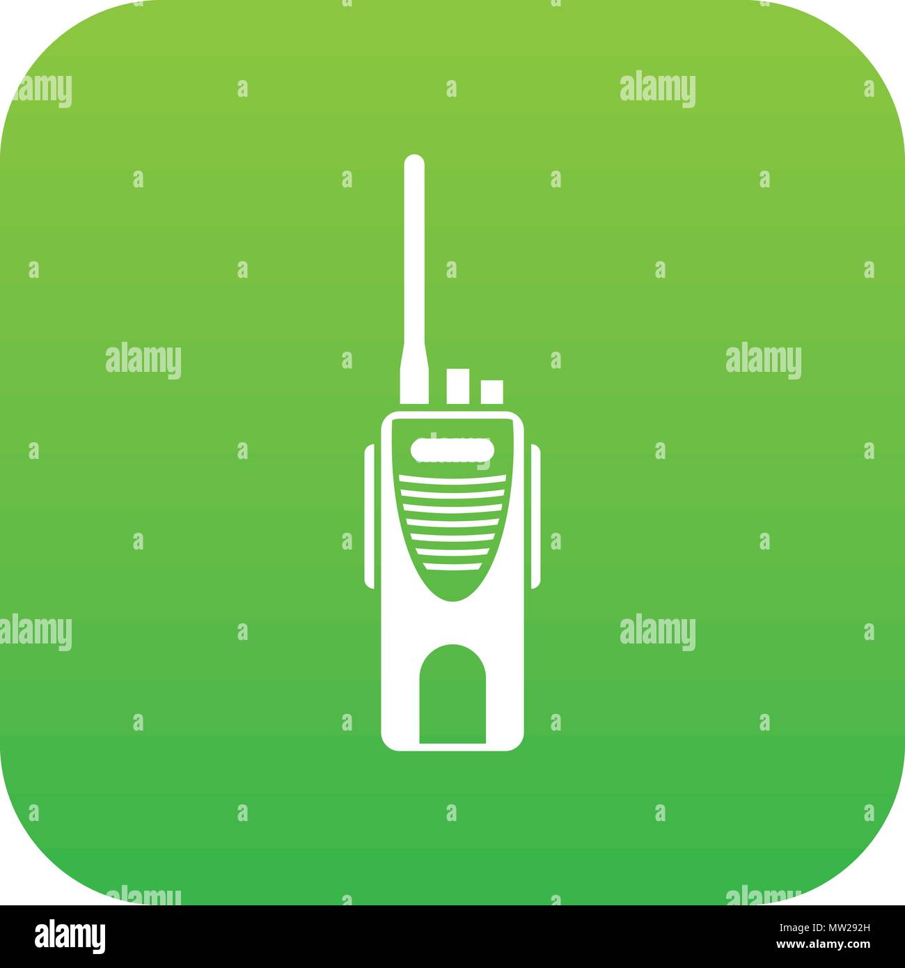 Radio transmitter icon digital green Stock Vector Image & Art Alamy