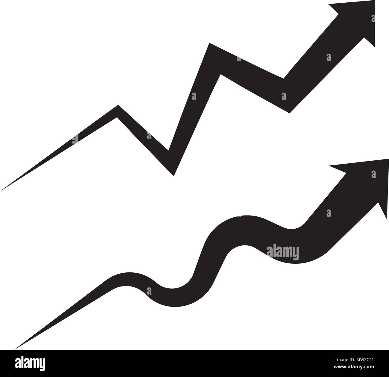 Arrow vector illustration icon Template design Stock Vector Image & Art ...