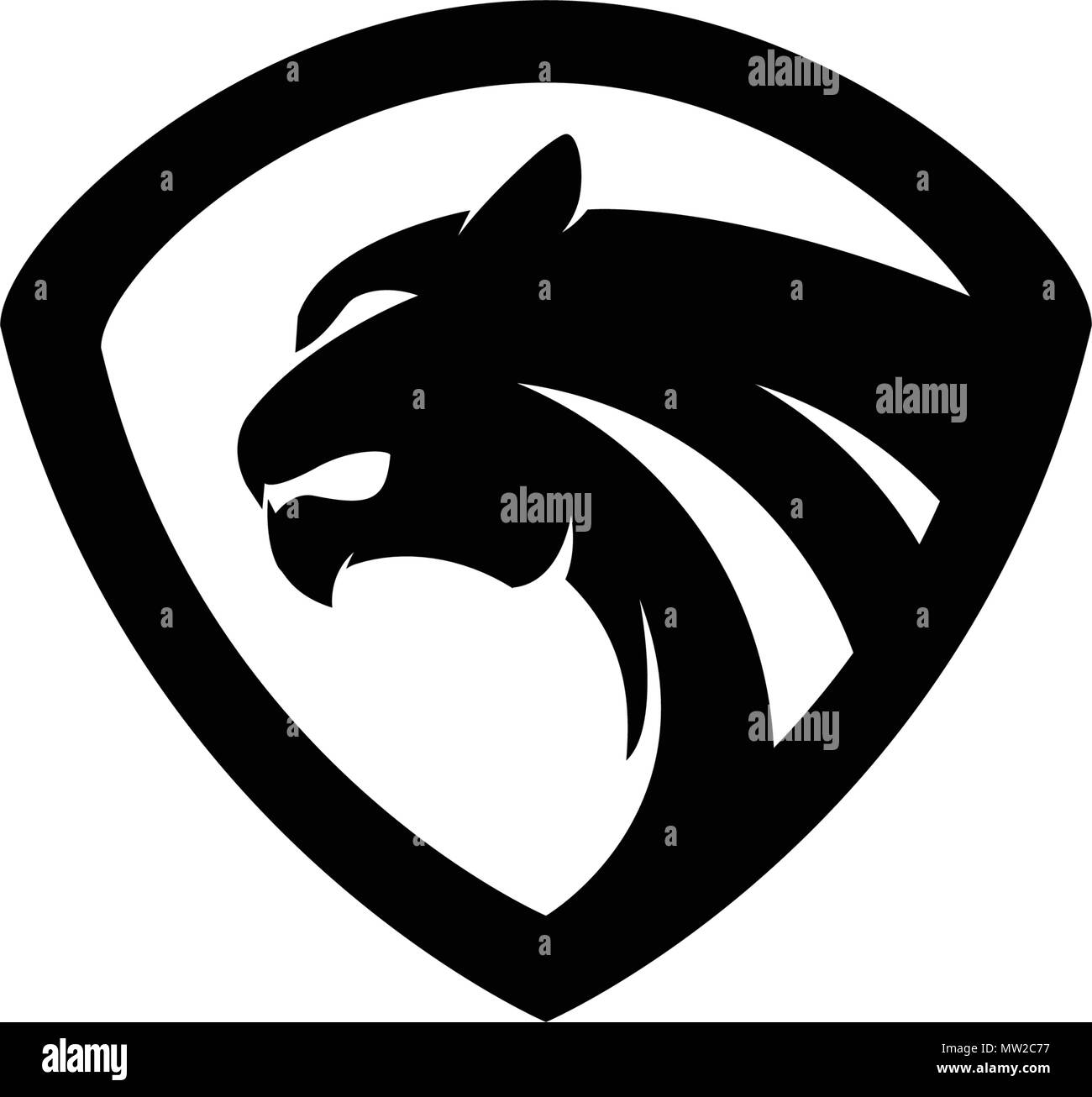 Puma Logo design vector illustration design template Stock Vector