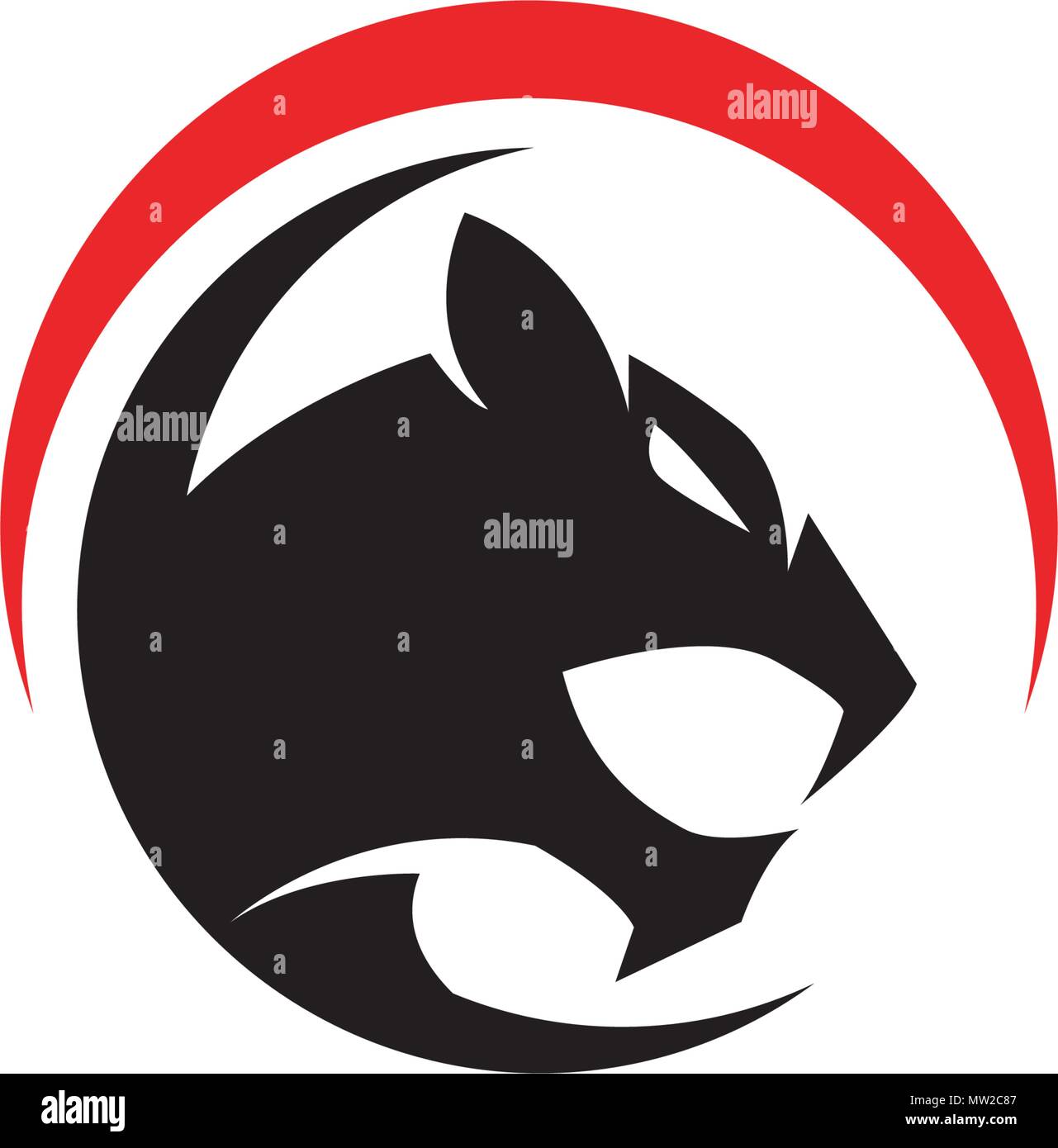 Puma Logo design vector illustration design template Stock Vector Image &  Art - Alamy