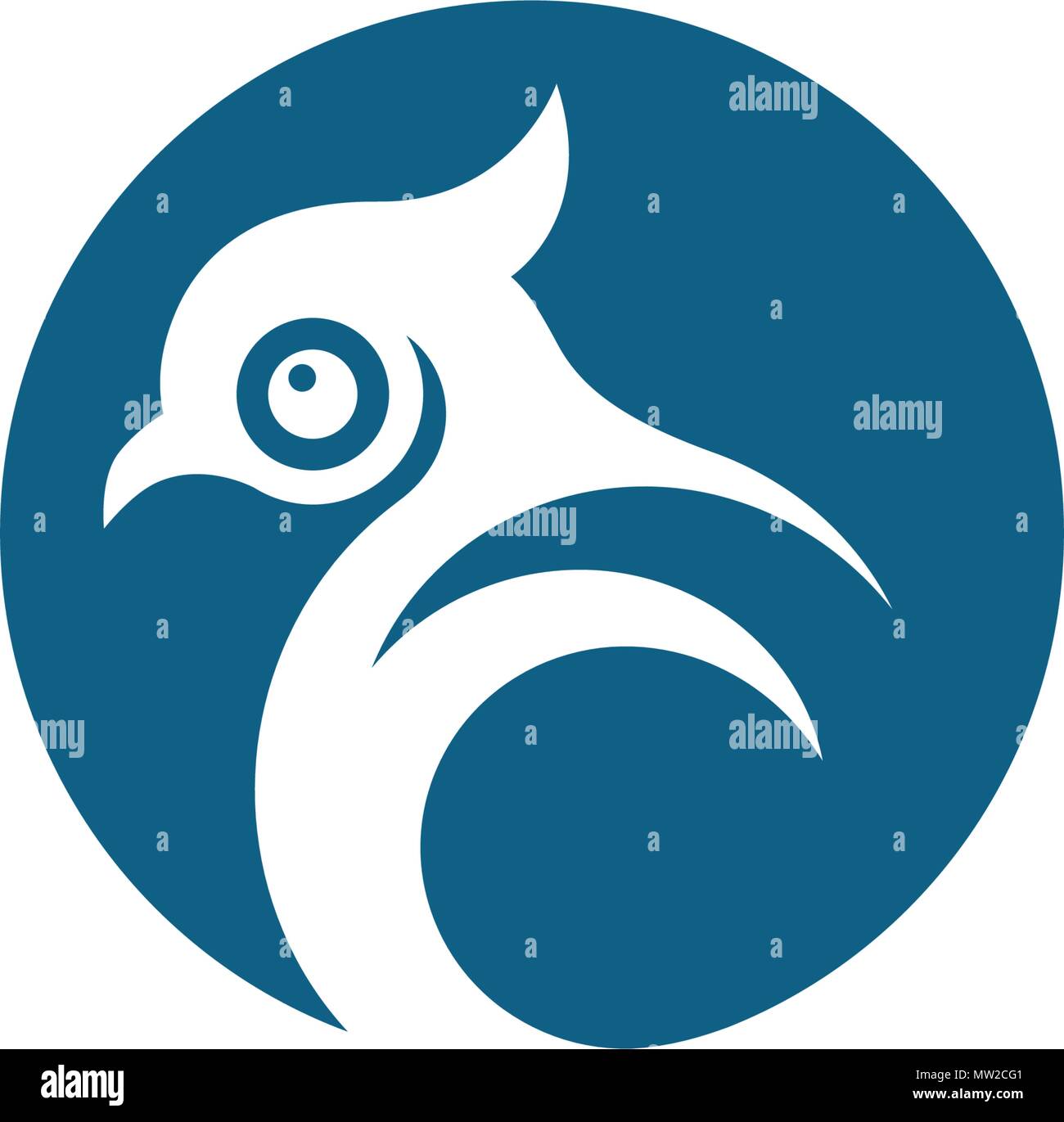 owl bird illustration logo template vector icon Stock Vector Image ...
