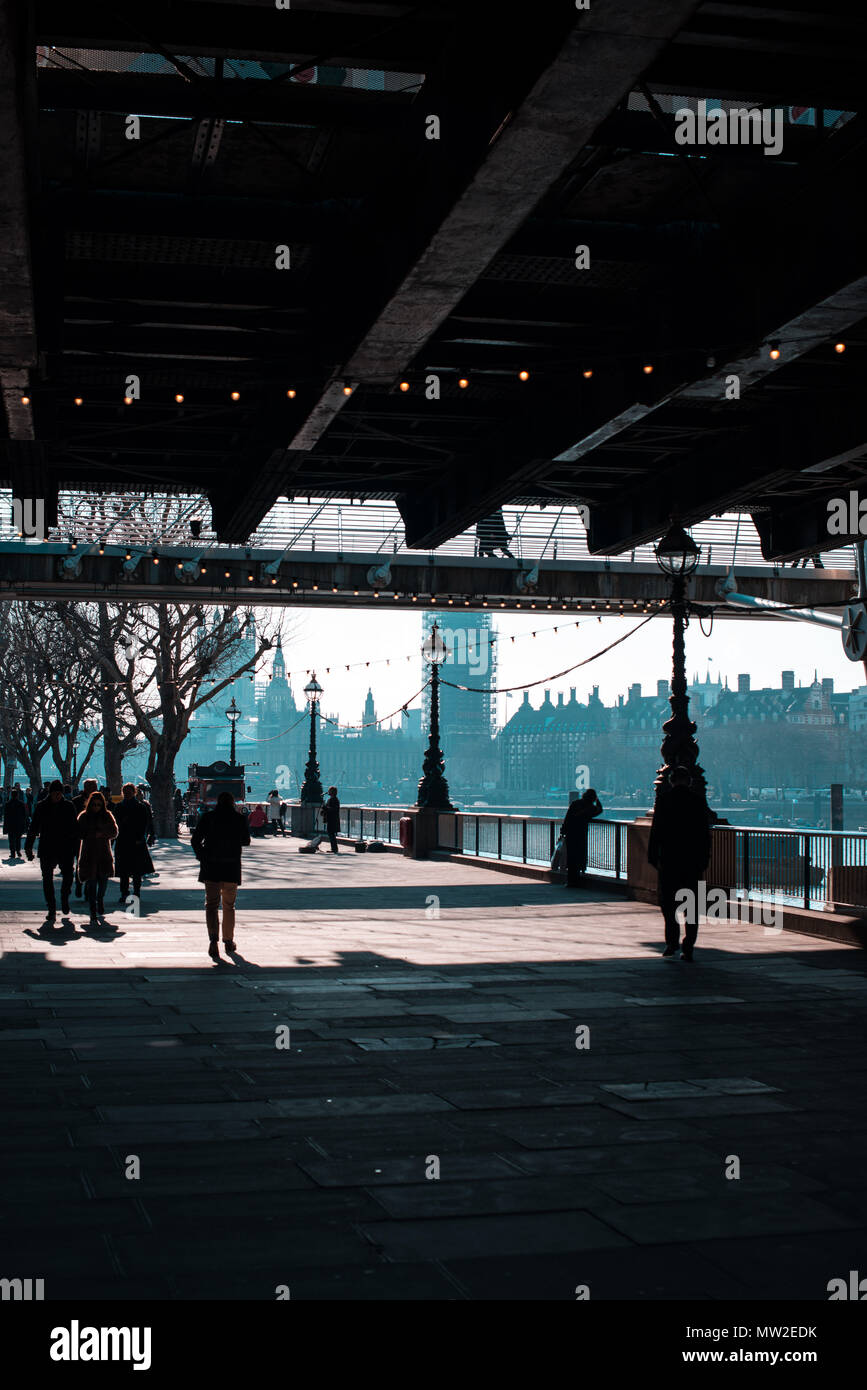 South Bank London Stock Photo - Alamy