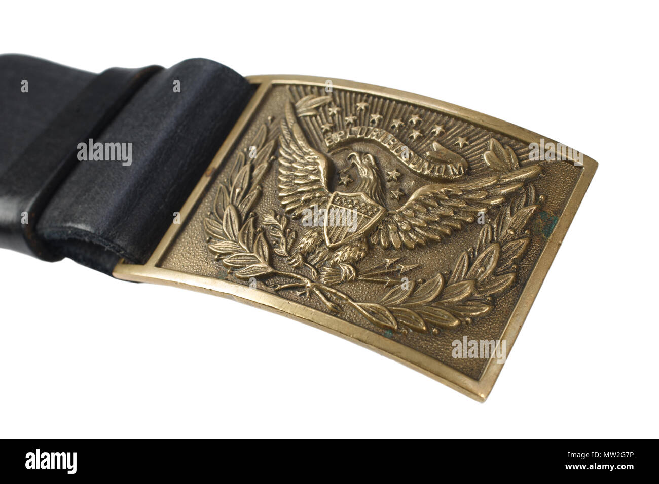 US Army Belt Buckle Civil War period isolated on white Stock Photo - Alamy