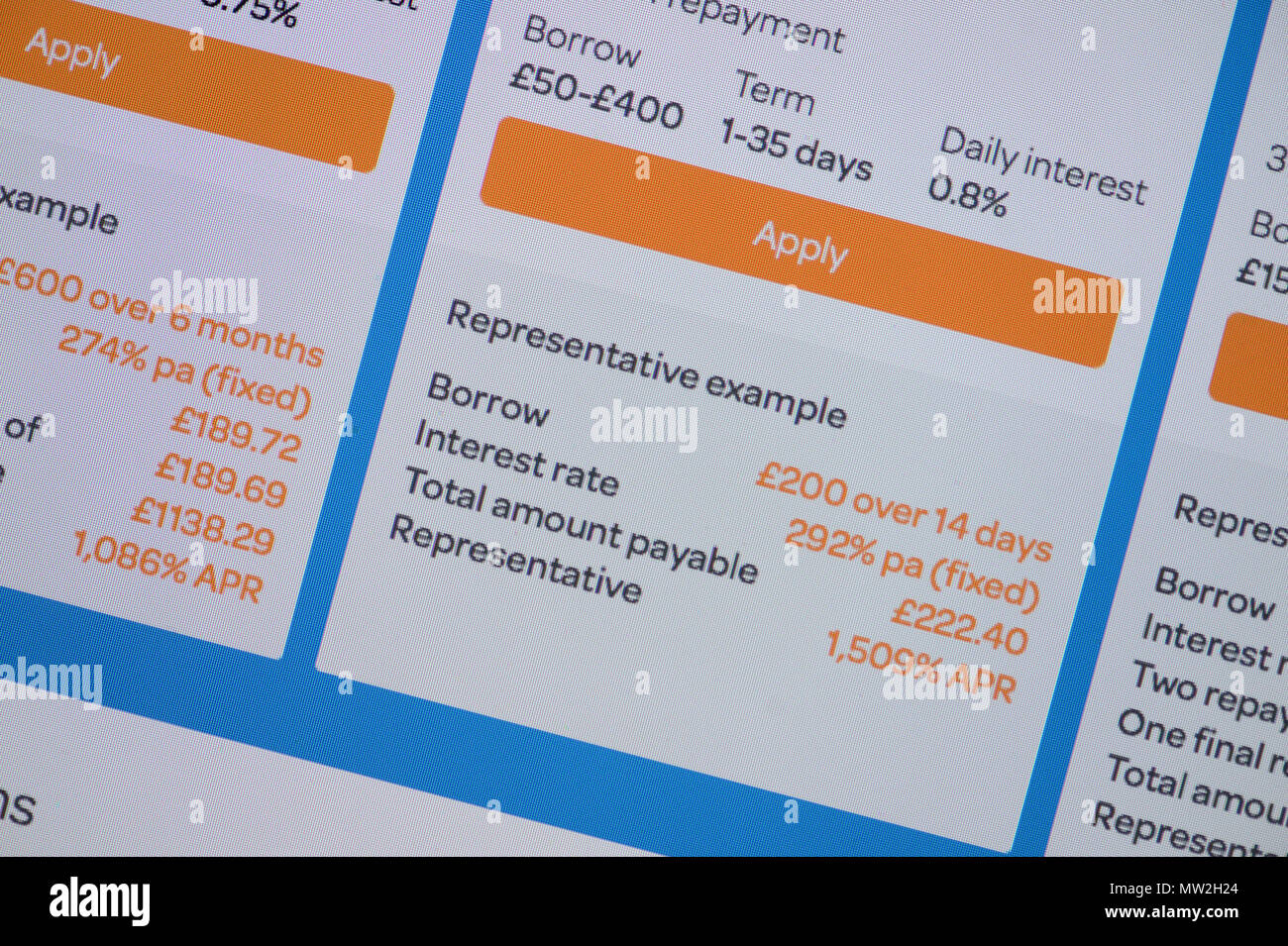 Wonga screen hires stock photography and images Alamy