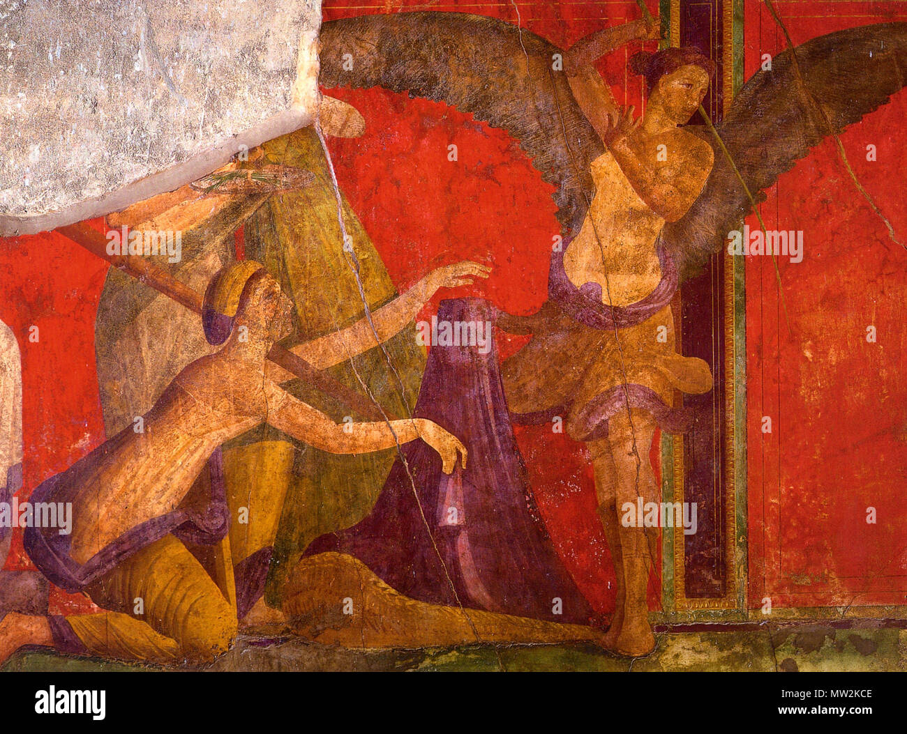 . English Fresco from the Sala di Grande Dipinto, Scene VII in the