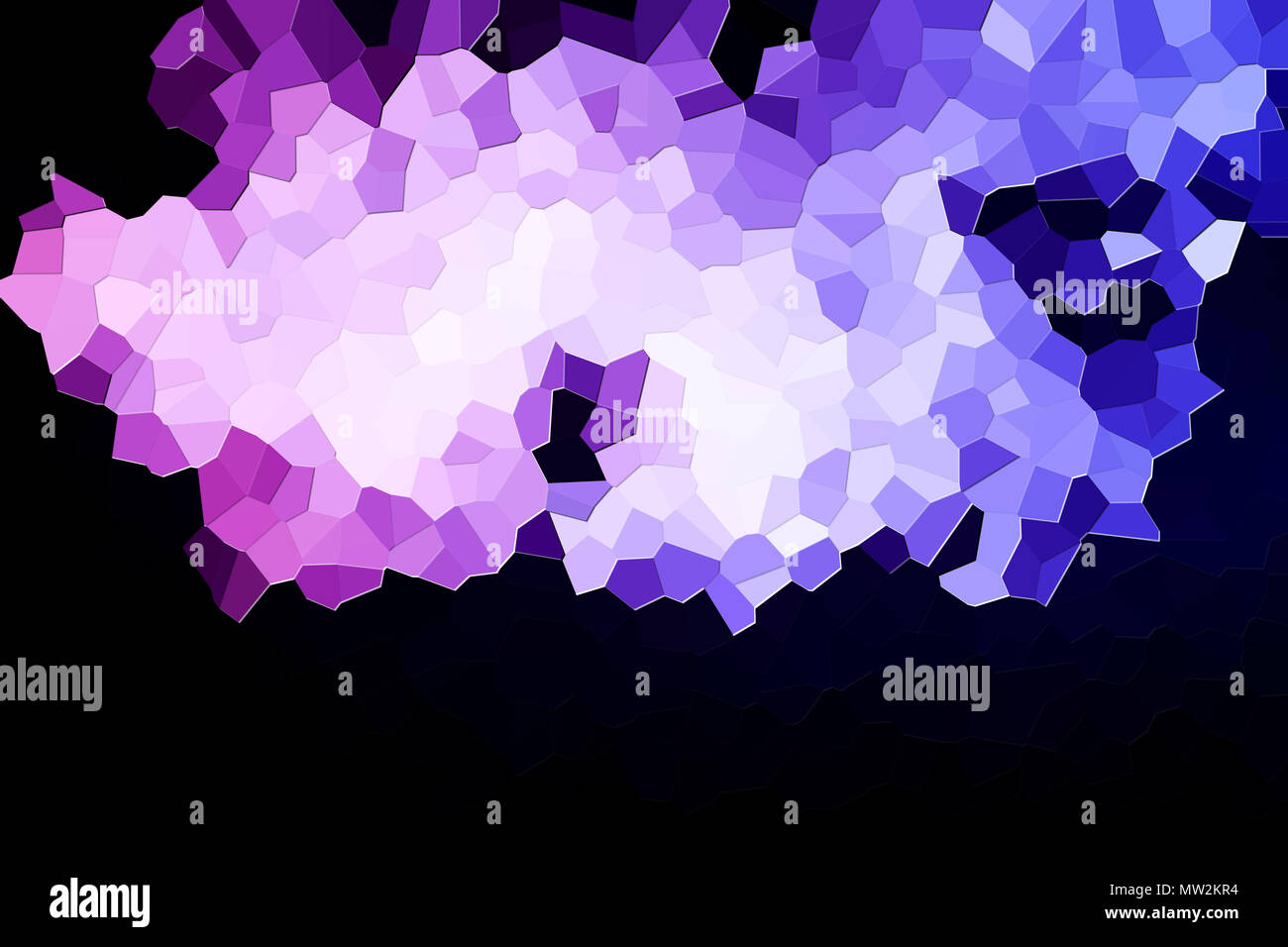 Abstract modern background with geometric pattern from various purple ...