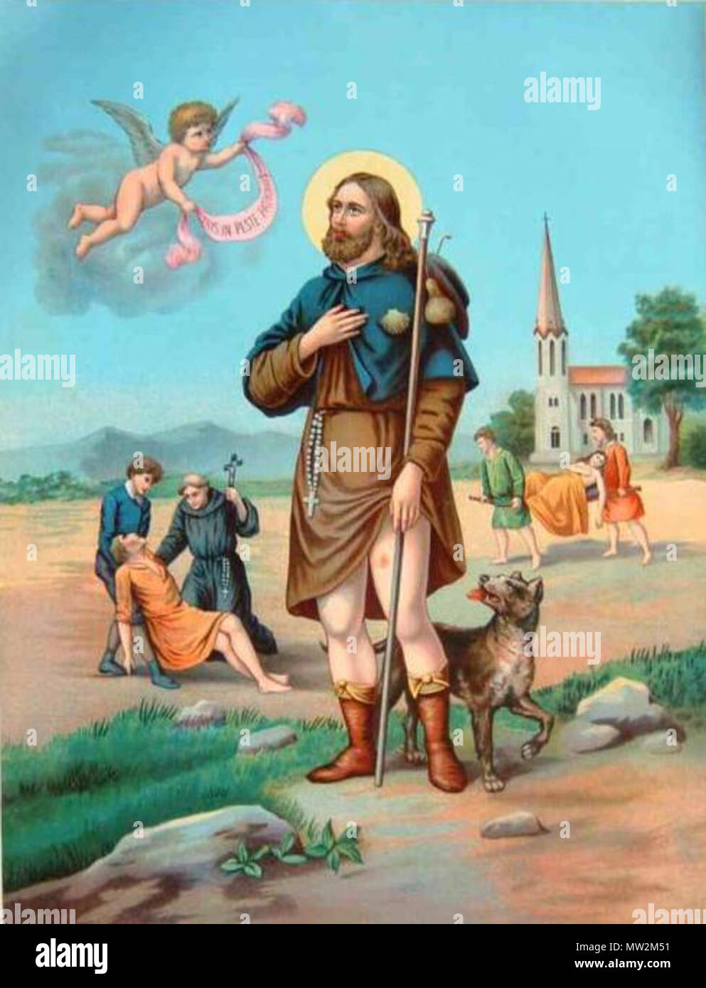 Saint roch plague hi-res stock photography and images - Alamy