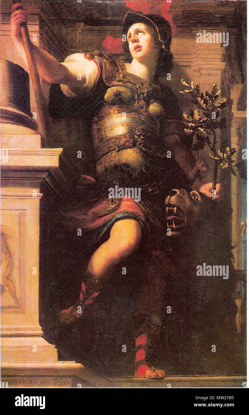 . Dipinto 'La Fortezza' del pittore Giovanni Andrea Ansaldo (1628