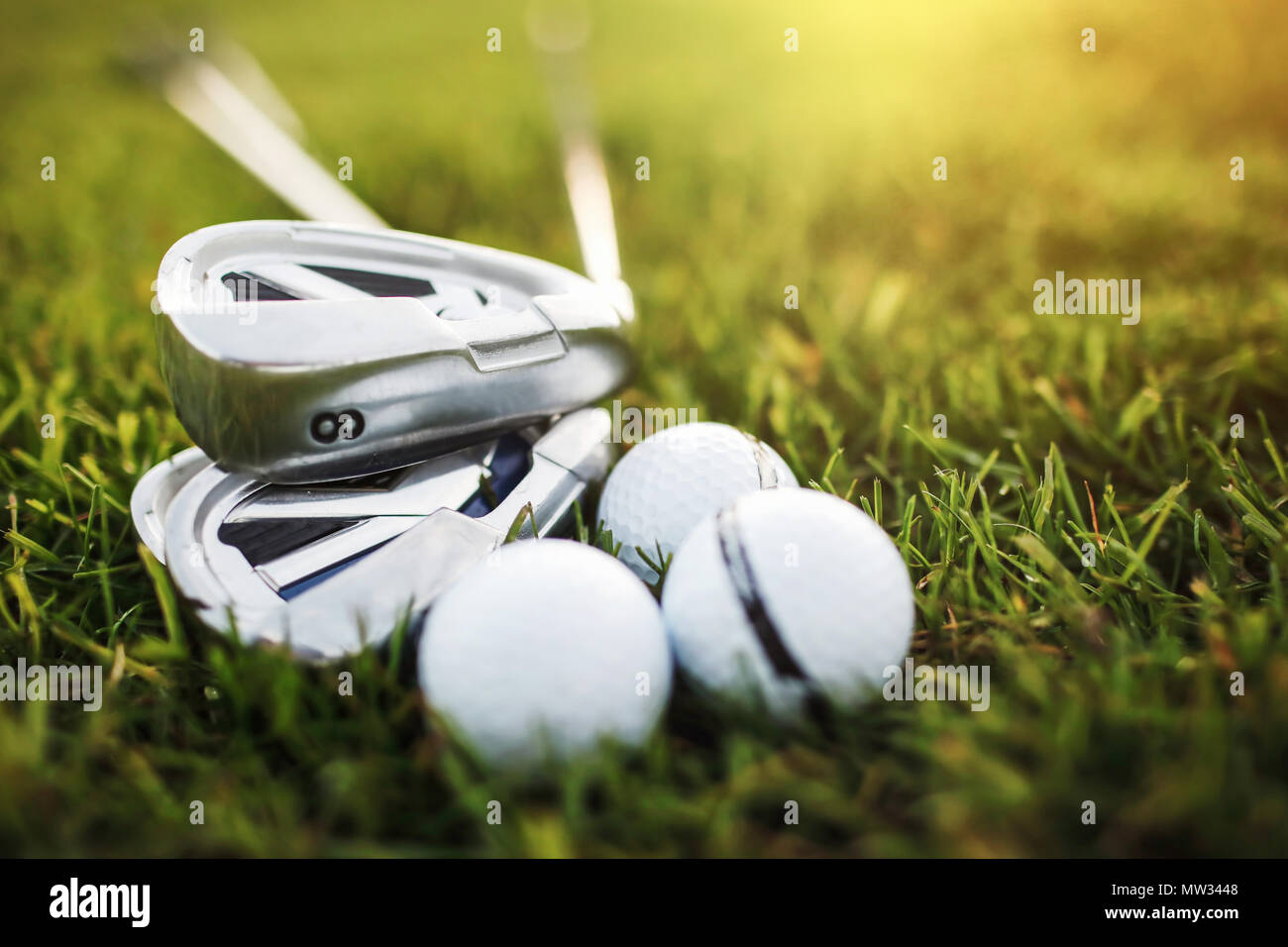 Equipment for playing golf Stock Photo Alamy