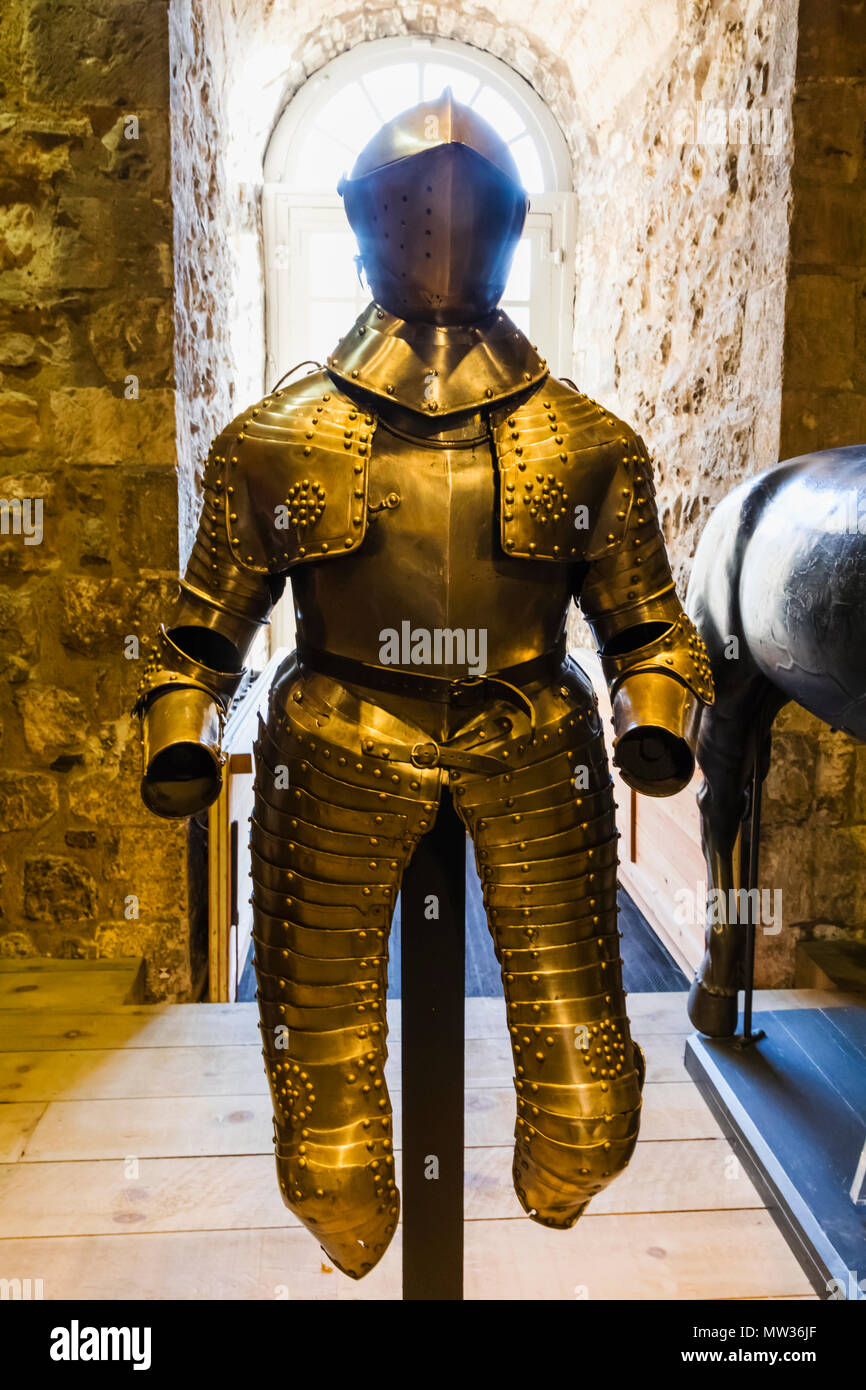 England, London, Tower of London, The White Tower, Display of Medieval