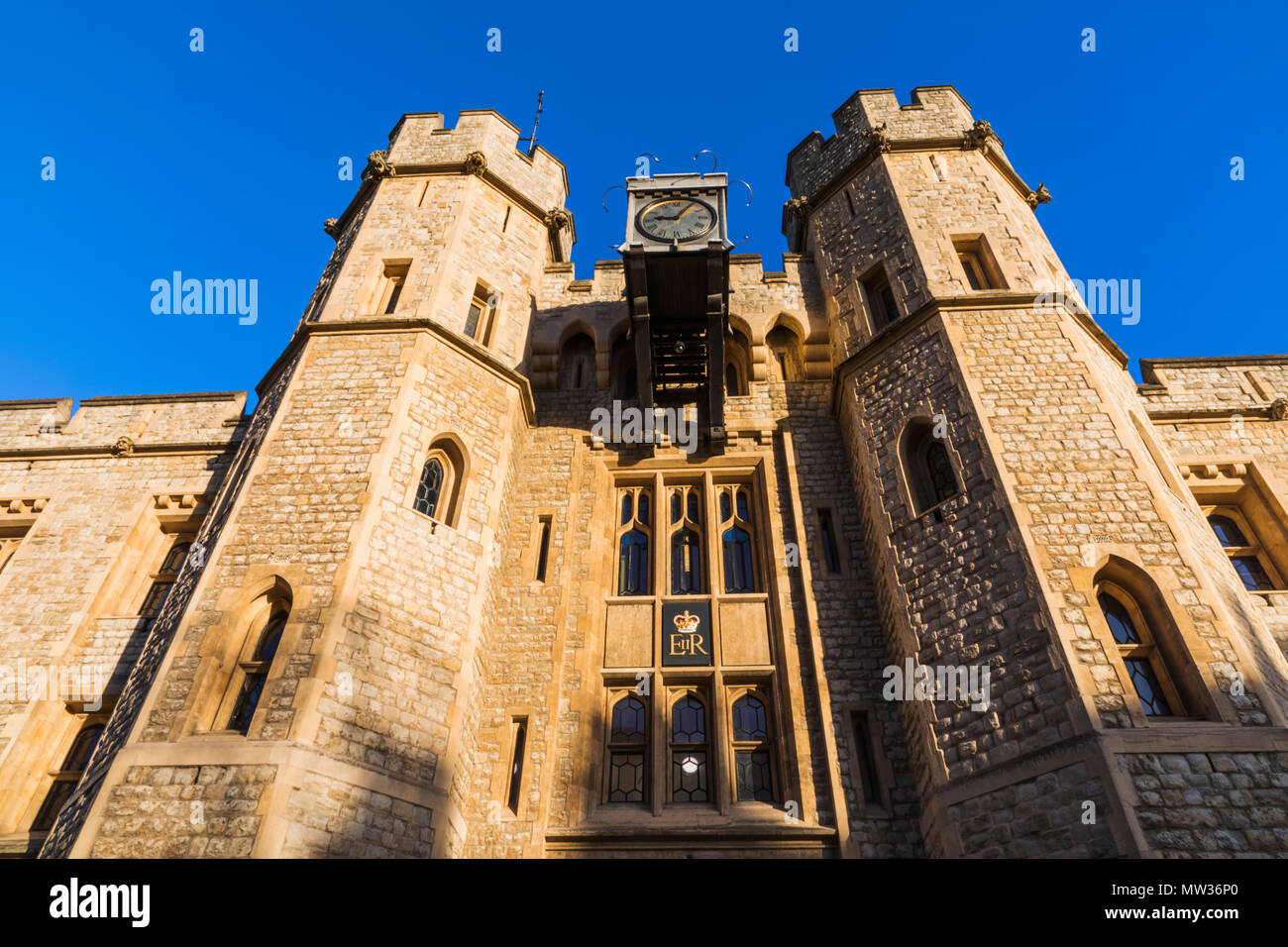 England, London, Tower of London, The Jewel House Stock Photo