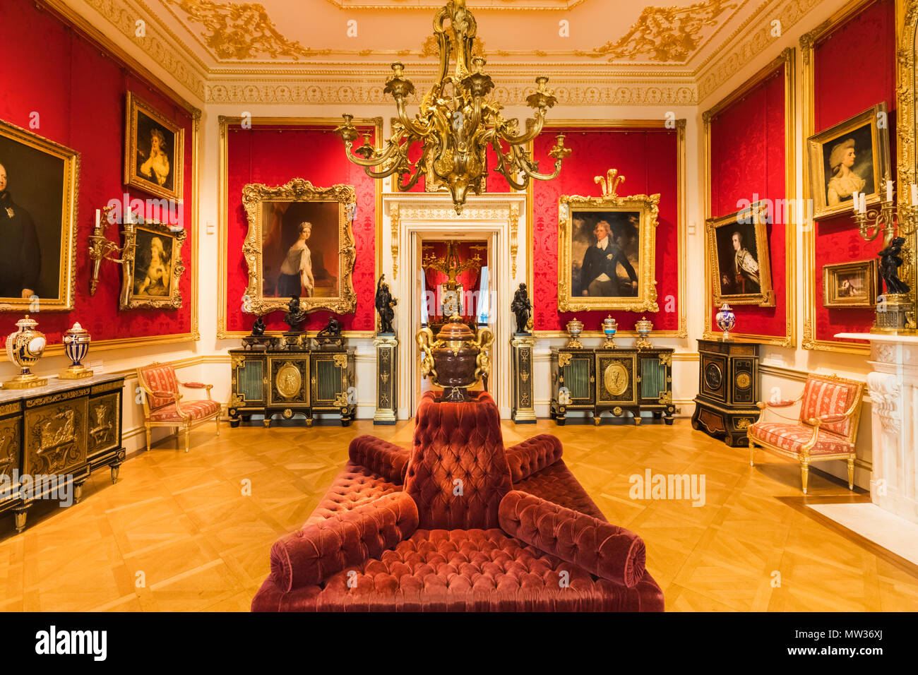 England, London, Hertford House, The Wallace Collection, The Front