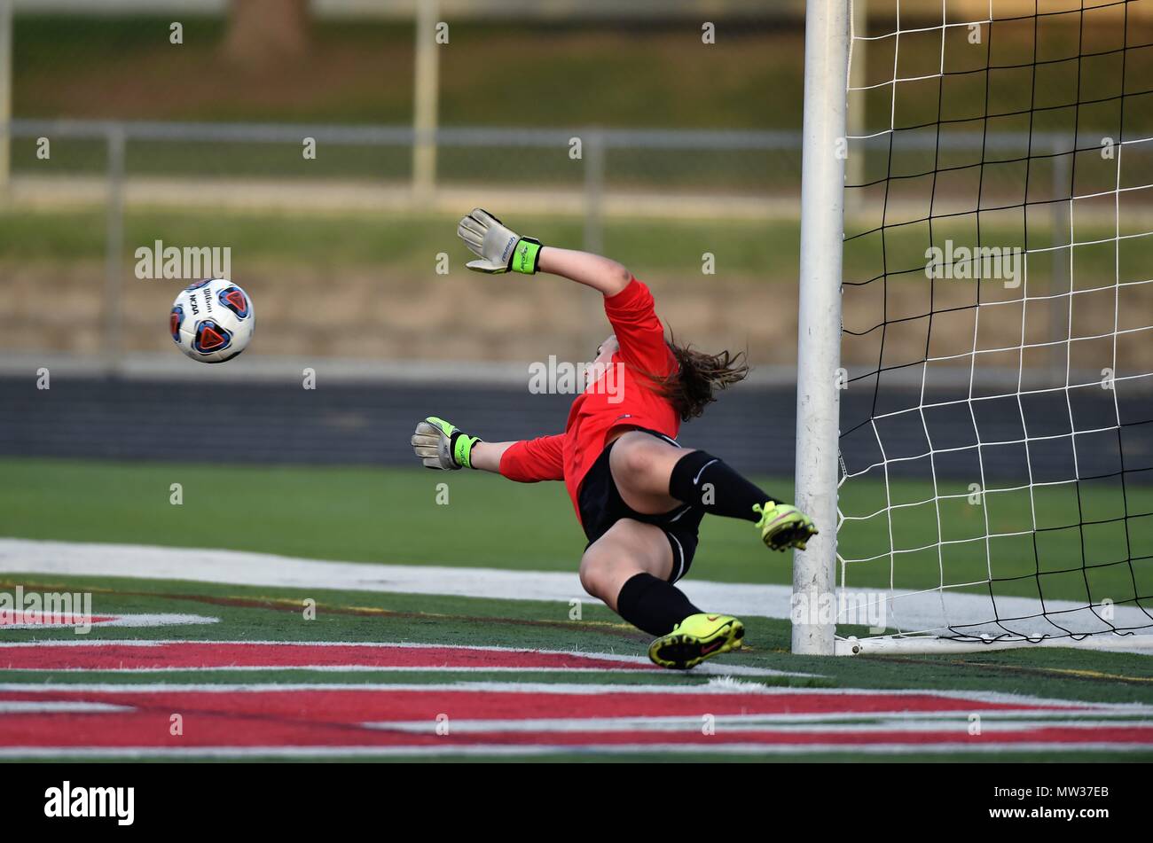 Football goalie diving hires stock photography and images Alamy