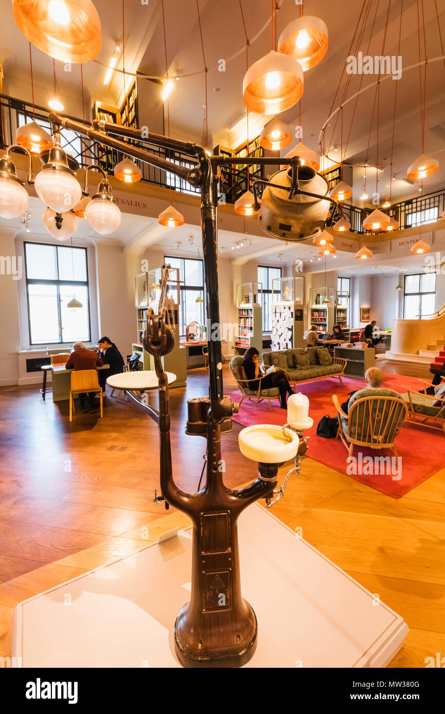 England, London, The Collection, The Reading Room Stock Photo