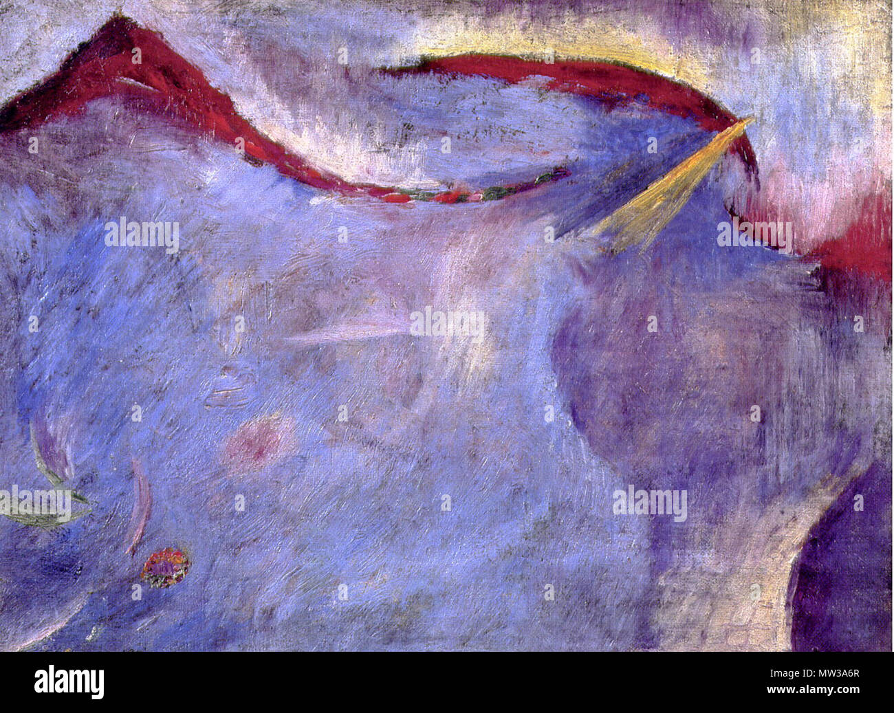 English: Yorozu tetsugoro: Mu, Oil on canvas, 24x35 cm, 1913