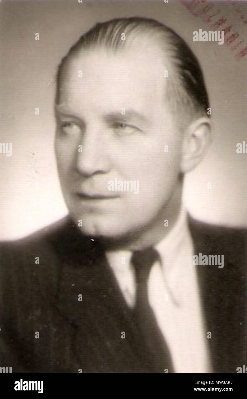 . Polski: Zdjęcie Zbigniewa Iwasiewica . before 1938. Autor nieznany 660 Zbig Iwasiewicz Stock Photo