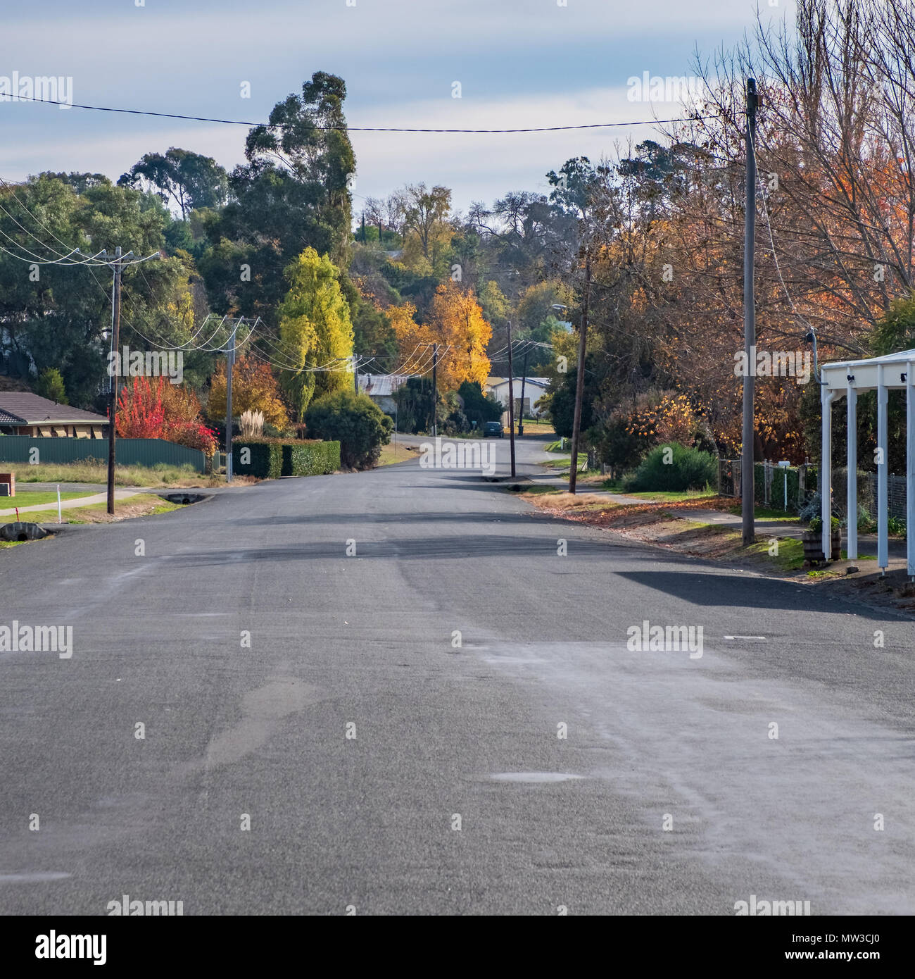 Autumn Colours at Clunes, Victoria, Australia Stock Photo Alamy