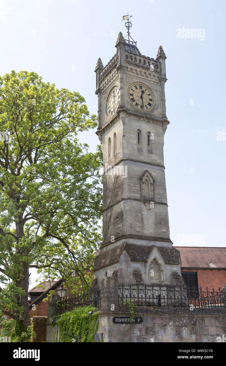 Salisbury clock tower hires stock photography and images Alamy