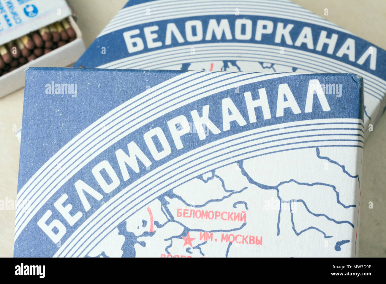 Belomorkanal (Russian: Беломорканал) is a Russian brand of cigarettes ...