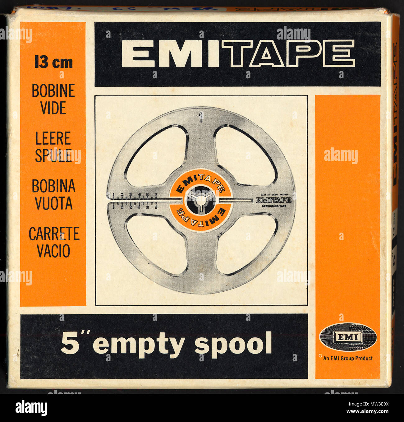 fødselsdag Stræbe amme EMI original reel to reel tape box, 1950s. Reel to reel tape was a popular  home audio format for many years, allowing people to record performances,  plays and assemble soundtracks for the