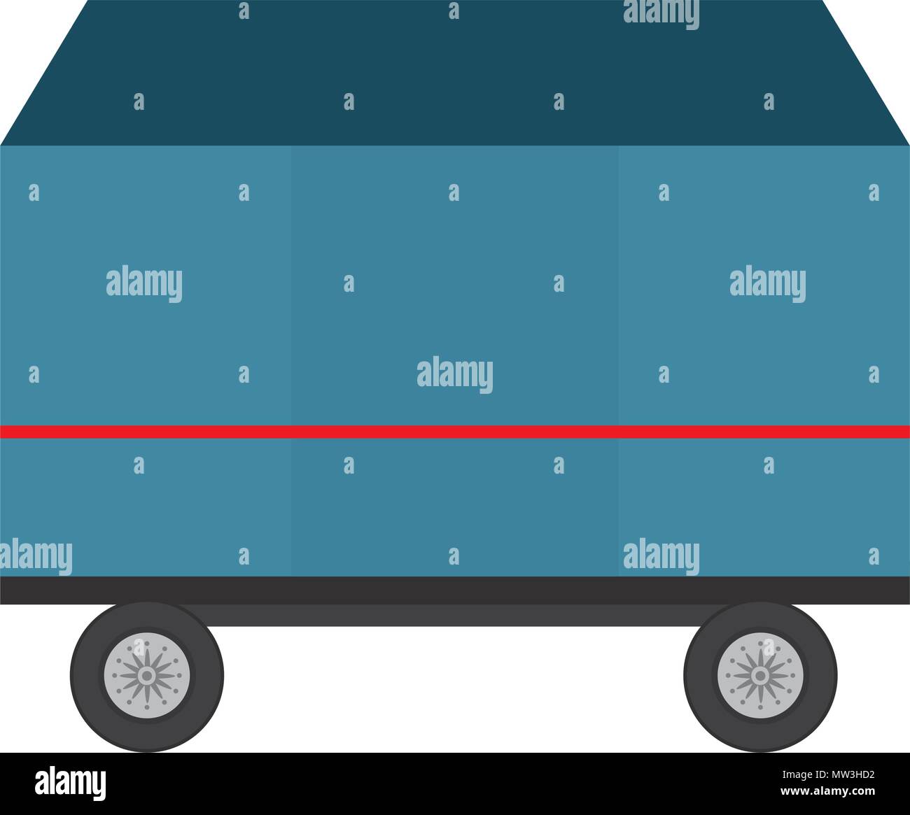 color luggage container transportation airport cargo Stock Vector Image ...