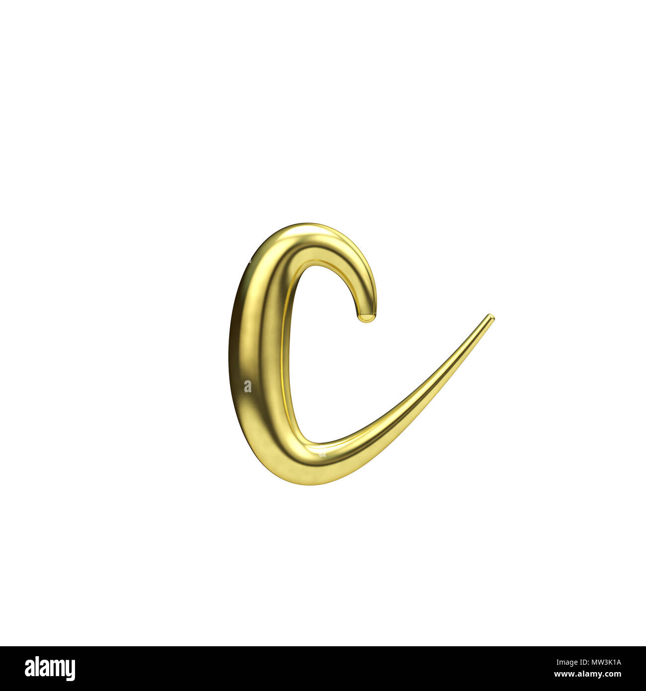 Script Letter C