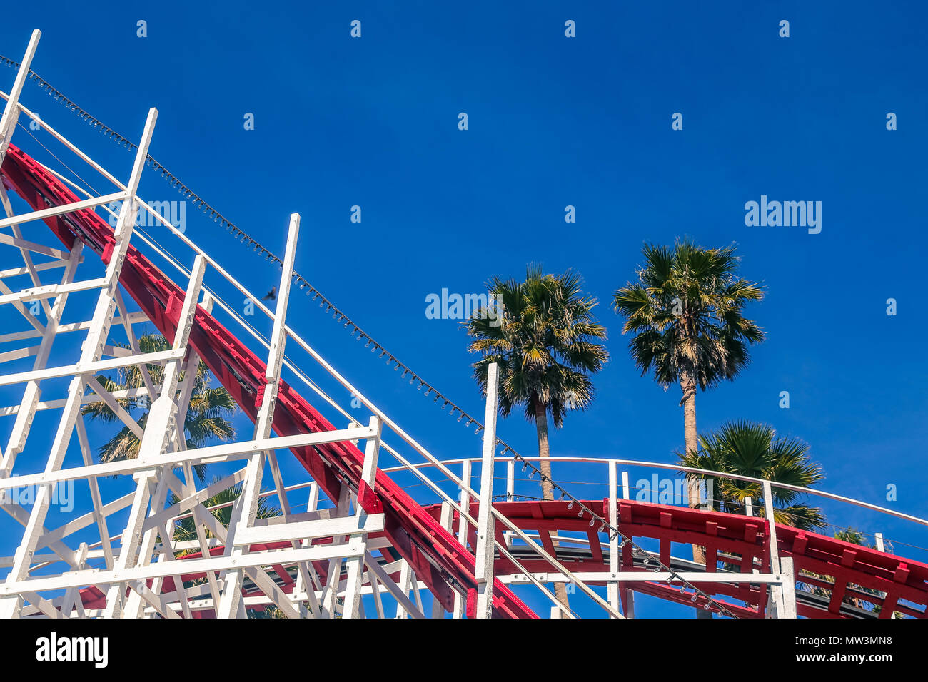 Santa cruz park ride Stock Photo