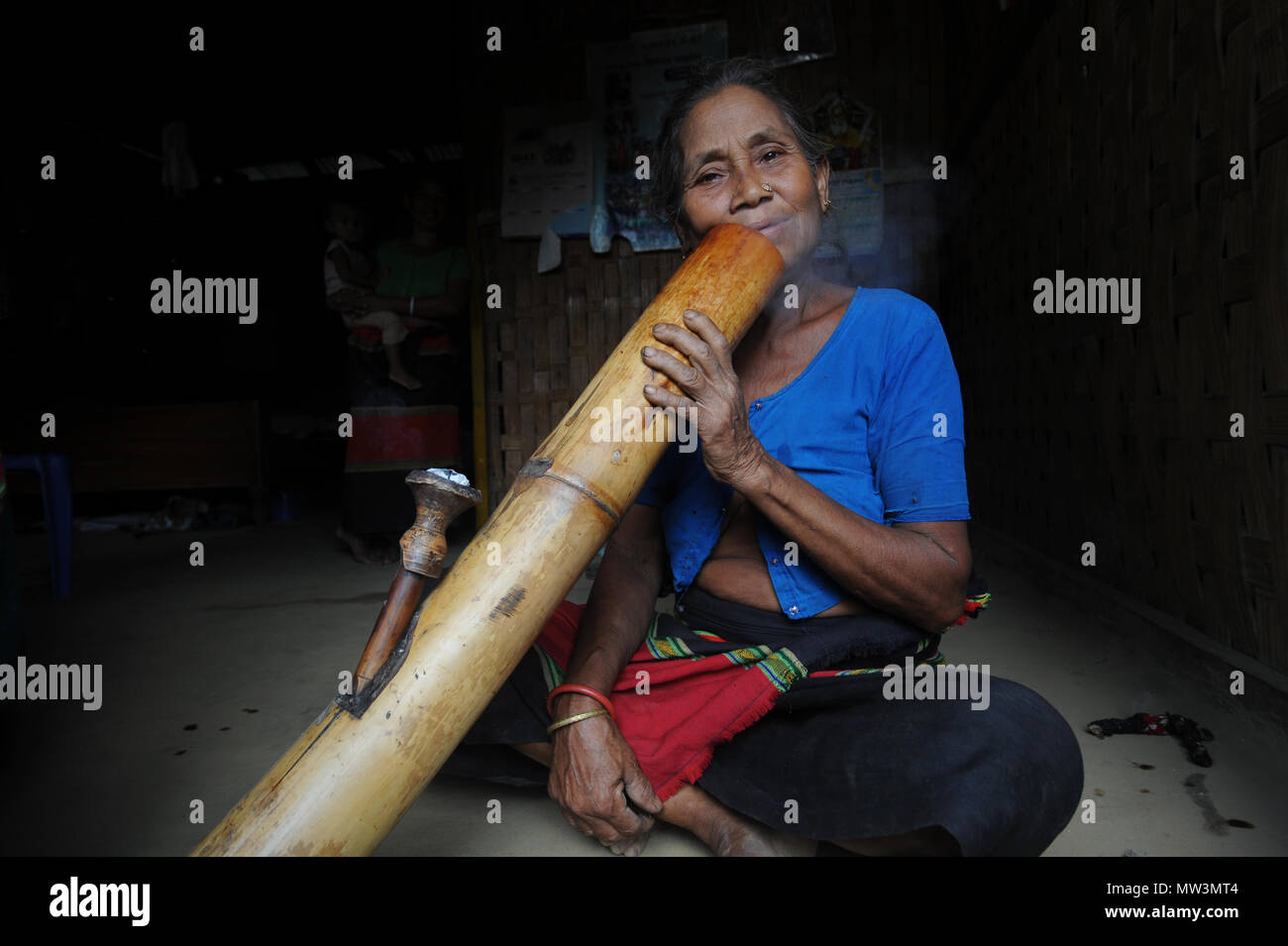 Rangamati, Bangladesh, - October 17, 2011: Daily life of Tribe people ...