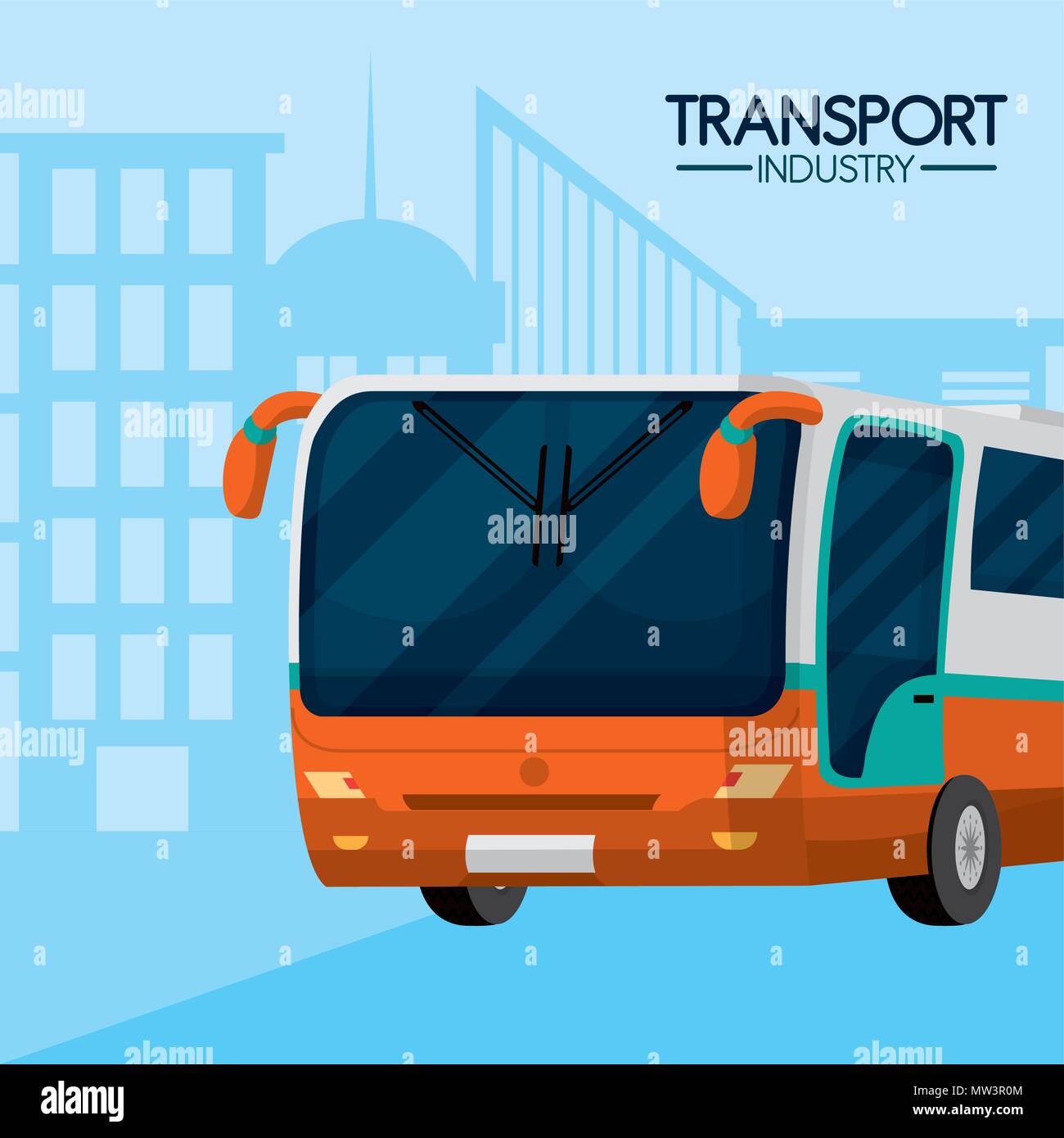 Bus transport industry Stock Vector Image & Art Alamy