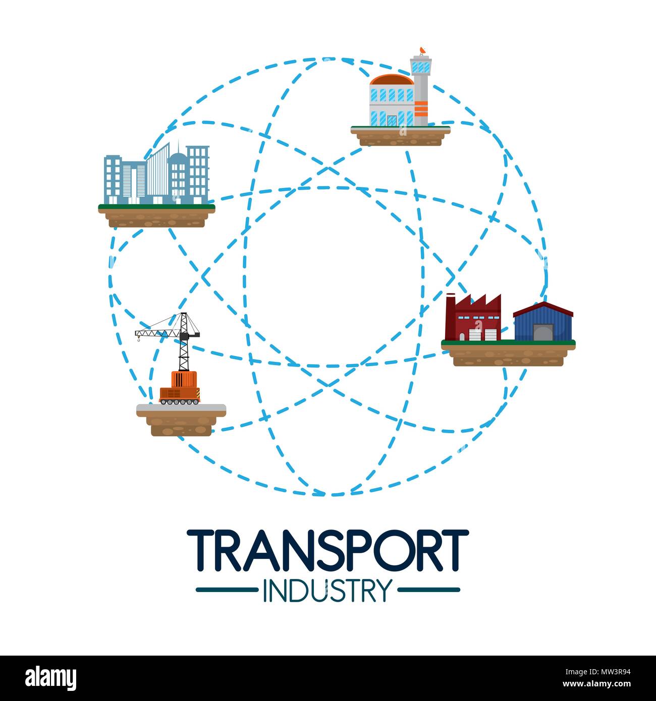 Transport industry concept Stock Vector Image & Art Alamy