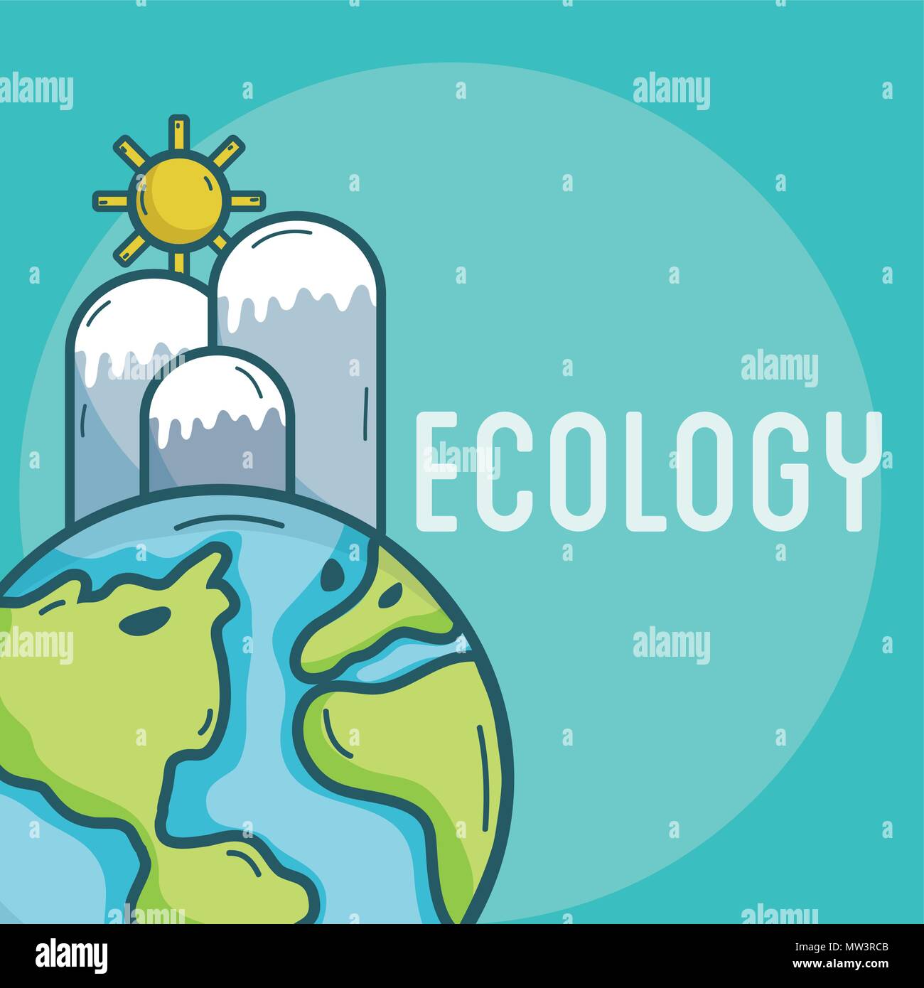 Ecology green world concept Stock Vector Image & Art - Alamy