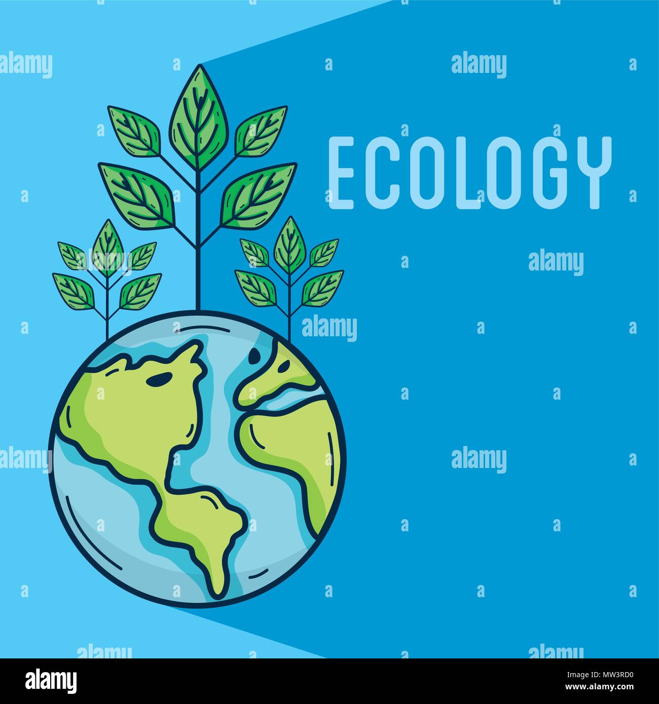 Ecology green world concept Stock Vector Image & Art - Alamy