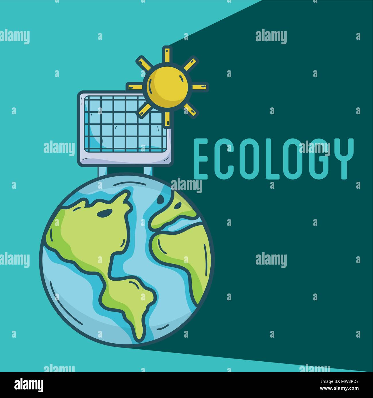 Ecology and green energy Stock Vector Image & Art - Alamy