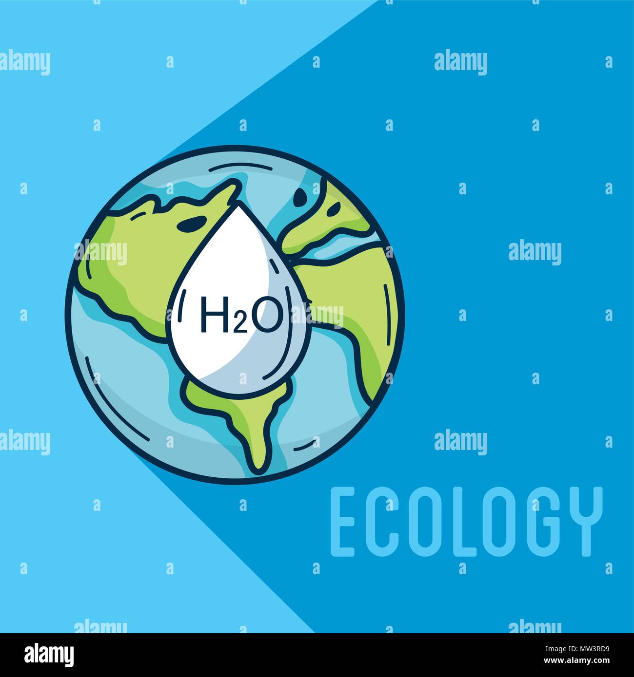Ecology green world concept Stock Vector Image & Art - Alamy