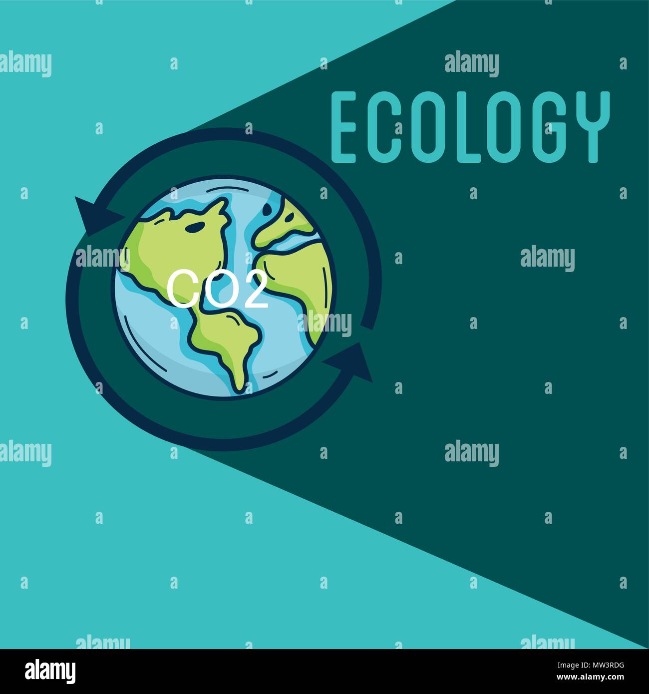 Ecology green world concept Stock Vector Image & Art - Alamy