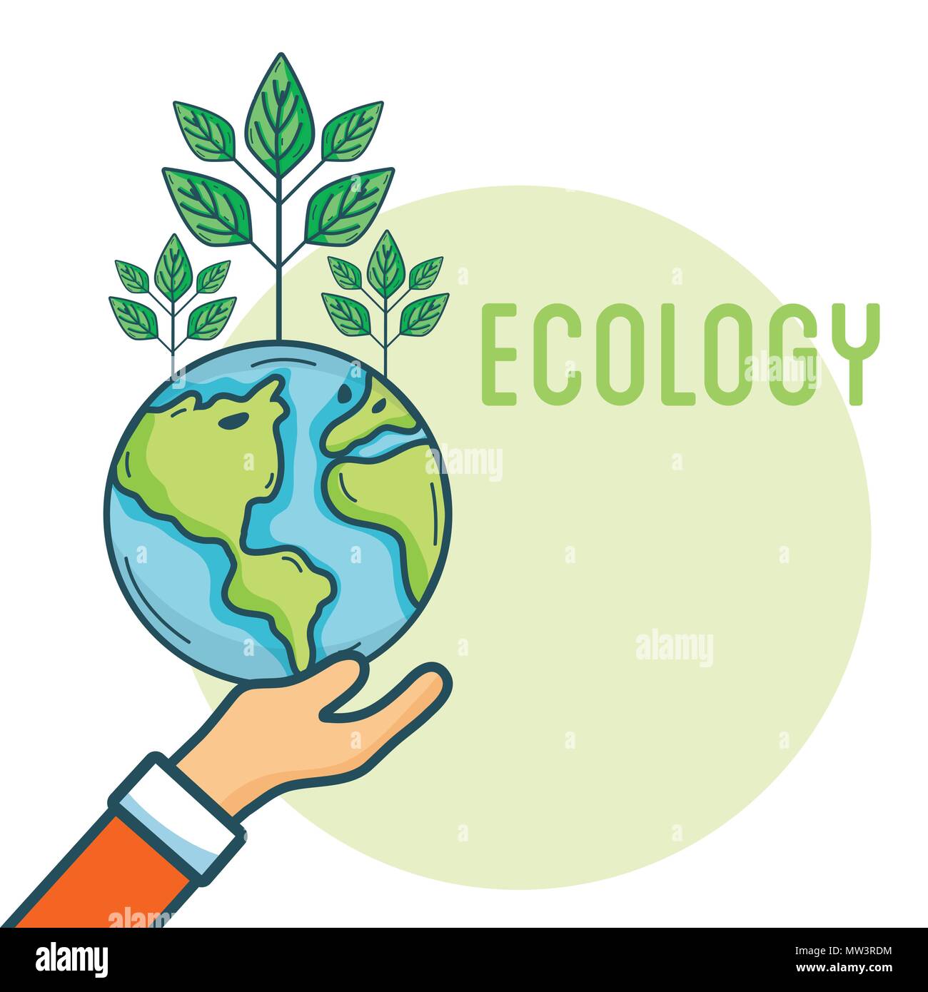 Ecology green world concept Stock Vector Image & Art - Alamy