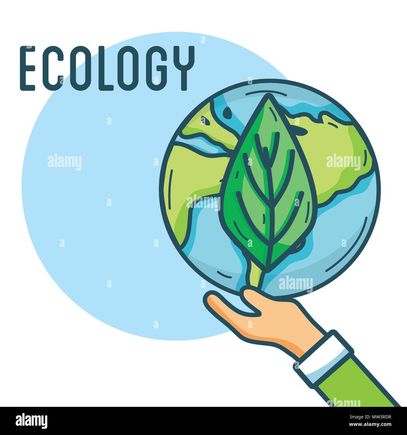 Ecology green world concept Stock Vector Image & Art - Alamy