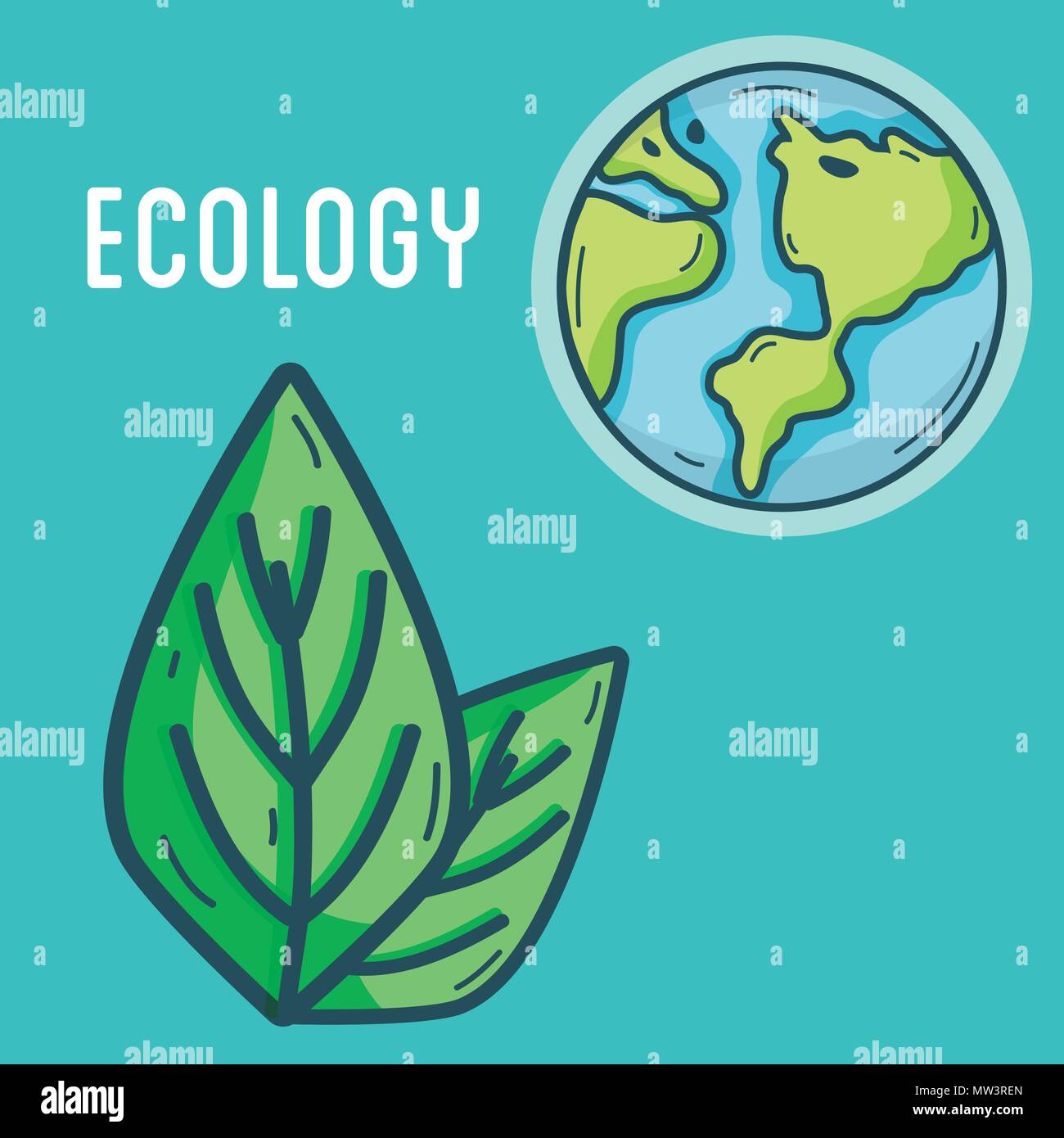 Ecology green world concept Stock Vector Image & Art - Alamy